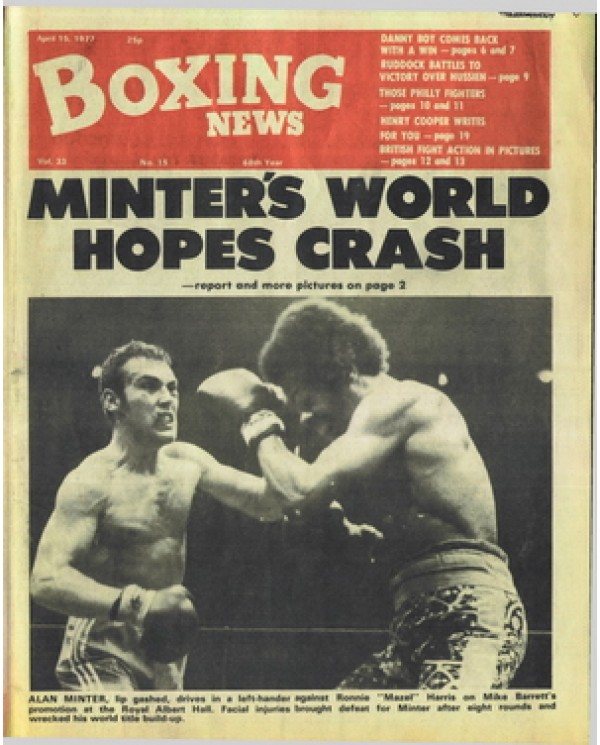 Boxing News magazine  15.4.1977 Download pdf